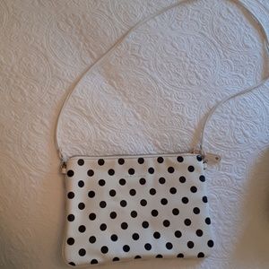 Polka Dot Crossbody Handbag